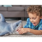 Wild Republic Living Ocean Great White Shark Stuffed Animal, 20 Inches