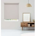 thumbnail image 3 of Linen Avenue Cordless Coastal Blackout Cassette Roller Shade with Bloc Wand for Easy Adjustment– UV Protection, Room Darkening–Khaki Cliffs 19 W X 66 H (Arrives 1/4" Narrower), 3 of 9