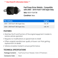 thumbnail image 2 of Fuel Pump Driver Module - Compatible with 2005 - 2010 Ford F-350 Super Duty 2006 2007 2008 2009, 2 of 2
