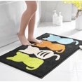 thumbnail image 3 of WX Alfombrilla para puerta, alfombrilla absorbente para entrada de baño, alfombrilla antideslizante par, 40x60cm Xishao Cocina, Decoración y Otros, 3 of 4