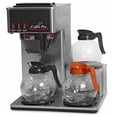 thumbnail image 2 of Coffee Pro Three-Burner Low Profile Institutional Coffee Maker, Stainless Steel CP3LB, 2 of 2