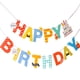 thumbnail image 1 of Conjunto de tarjeta de papel de iris Cateissary Cartel de cumpleaños 16.4 pies, 1 of 6