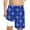 Blue, variant on Adeawade Teen Swimsuit Boy 10-12 Years High Waisted Cartoon Printed Swimming Shorts With Lace Up Adjustable Mesh Lined Swim Trunk Adorable Sport Outfit For Summer Water Play Beige