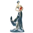thumbnail image 3 of Decorative Wine Rack, Wine Holder Statue, Girl Figurines Multifunction Home Decoration Crafts For Kitchen Decor Sculptures Bar Counter Home Decor Accessories BS023-1 Blue,BS023-2, 3 of 8