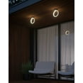 thumbnail image 2 of EC64810-BK-Kuzco Lighting-Parc - 7W LED Outdoor Flush Mount-10.88 Inches Tall and 4.75 Inches Wide, 2 of 2