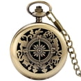 thumbnail image 1 of KAKOWELY Boussole vintage 1 Ensemble Boussole Portable vintage Montre de Poche Boussole Rétro Boussole en Alliage Boussole de Randonnée 2.56"X1.81"X0.55 Pouces, 1 of 5