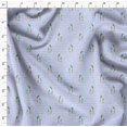 thumbnail image 4 of Soimoi Georgette Viscose Fabric Carrot & Rabbit Dots Decor Fabric Printed Yard 42 Inch Wide, 4 of 5