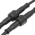thumbnail image 5 of Black Display Pin Signal Line M12 Waterproof Connector Line Optional Cable Base Connector 2Pin/3Pin/4Pin/5Pin Cable 2SETS 2PIN 0.2M2, 5 of 8