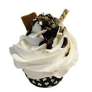 DEZICAKES Fake Cupcake Smores Cupcake Faux Cupcake- Fake unedible kitchen decoration DezicakesFake Food- Fake Cake- Home Decoration