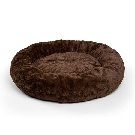 Best Friends by Sheri Orthopedic Relief Donut Cuddler Dog Bed, Brown (2 (Best Friends By Sheri Dog Bed)
