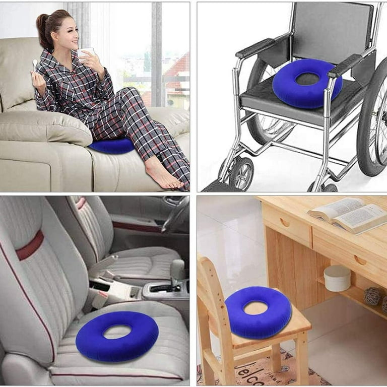 Hemorrhoids Seat Cushion Inflatable, Inflatable Seat Cushion Orthopedic,  Donut Seat Cushion Orthoped