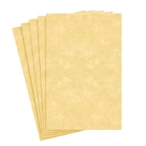 New Champagne Stationery Parchment Paper - Great for Writing, Certificates, Menus and Wedding Invitations | 24lb Bond, 60lb Text (90GSM) | 11 x 17" | 50 Sheets per Pack
