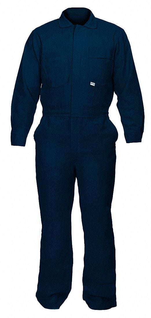 NEW MENS COVERALL REGULAR MENS COTTON DRILL COVERALL FACTORY WORK KHAKI NAVY 