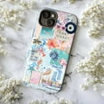 thumbnail image 5 of Pastel Beach Collage Phone Case, Coastal Aesthetic Summer Ocean Theme with East Coast & Floral Design Phone Cover for iPhone 16 15 14 13 12 11 Pro Max Plus Mini, 5 of 6