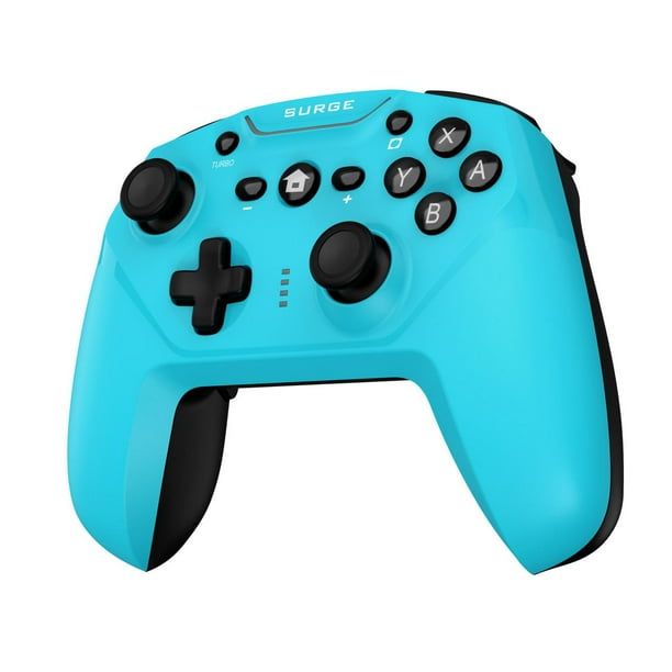 Nintendo switch pro controller blue discount