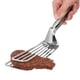 thumbnail image 1 of Pinza para alimentos de acero inoxidable, pinza para carne, pescado y freír para el hogar (plateado), 1 ud., 1 of 5