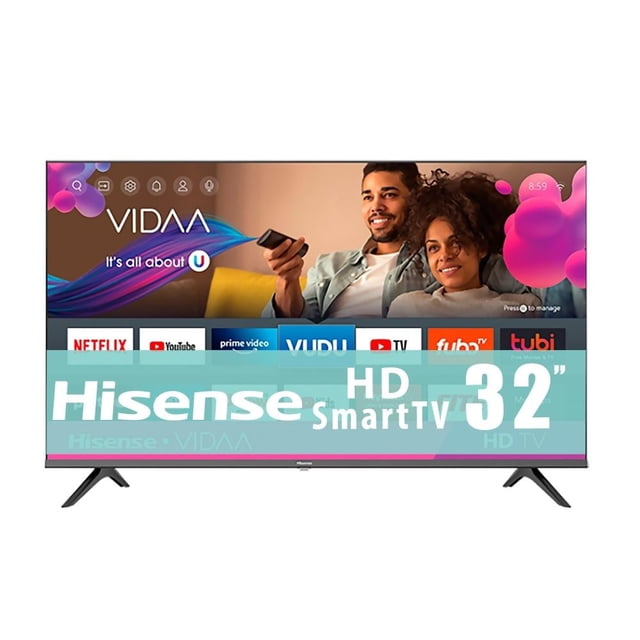 TV Hisense 32 Pulgadas HD Smart TV LED Reacondicionada 32A45GV