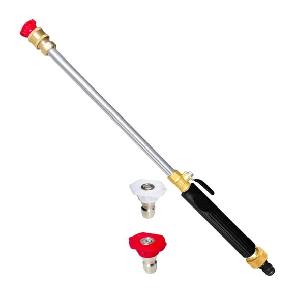Varillas de hidrolavadora de alta presión, boquilla de manguera de agua a chorro, conector rápido de manguera de repuesto universal para césped,
