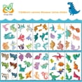 thumbnail image 1 of Pegatinas de dinosaurios y caras Fiudx Decoración del hogar, 1 of 7