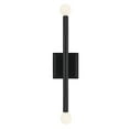 thumbnail image 4 of 52556BK Kichler Lighting Odensa - 2 Light Wall Sconce-17 Inches Tall and 5 Inches Wide-Black Finish, 4 of 6