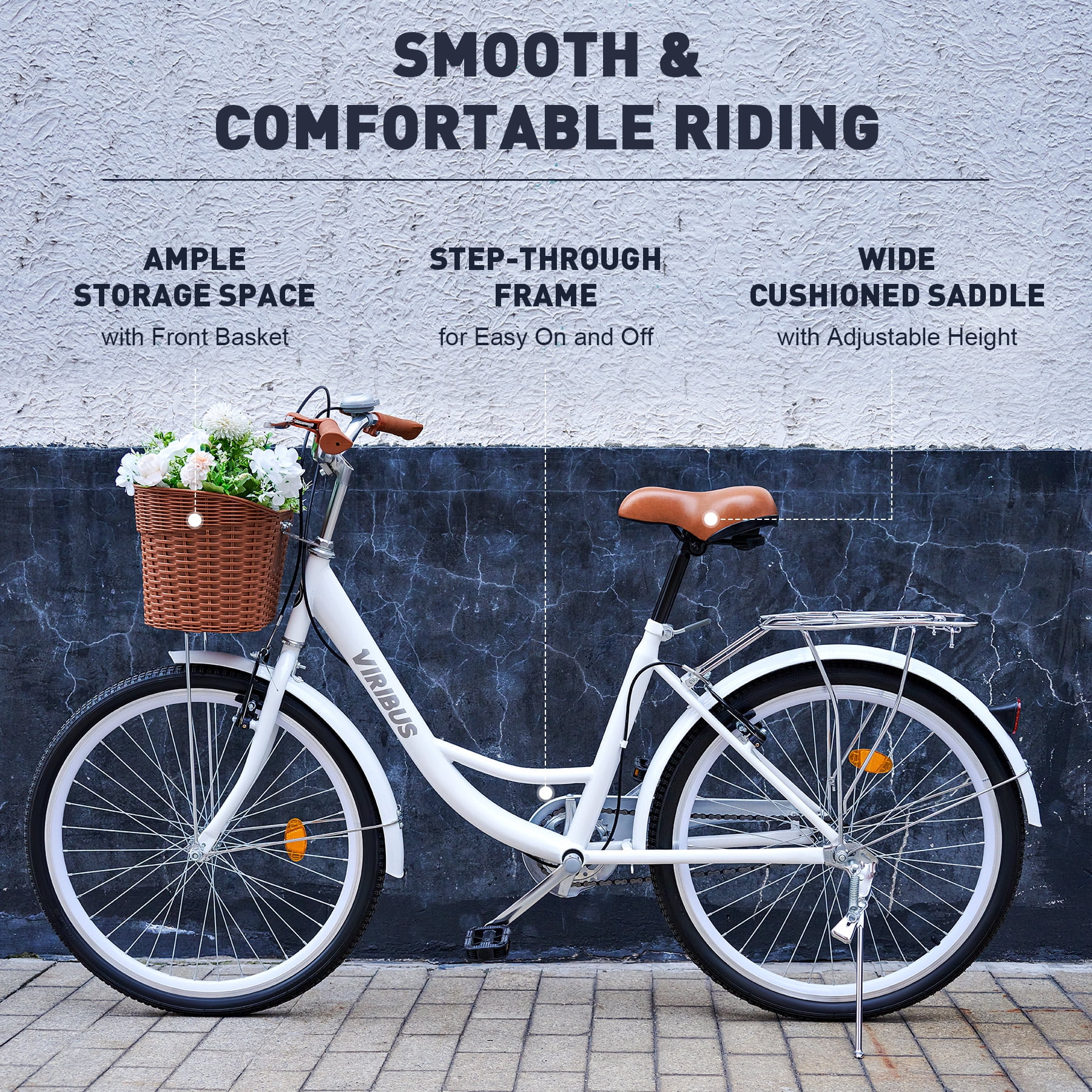 Women's step online through comfort bikes