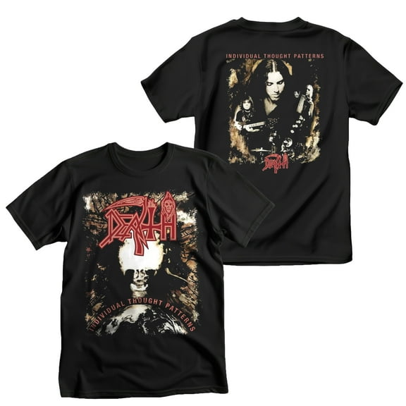 Death Men's Individual Thought Patterns T-Shirt Black Large | Officially Licensed Merchandise