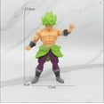 thumbnail image 6 of Dragon Ball Z Figures Set Saiyan Goku Son Blue Gokou Vegeta Broly 7 in, 6 of 7