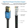 thumbnail image 6 of 10Gigabit Cat8 Networking Cable For Gaming And Streaming Fast Connection Wire, 6 of 12