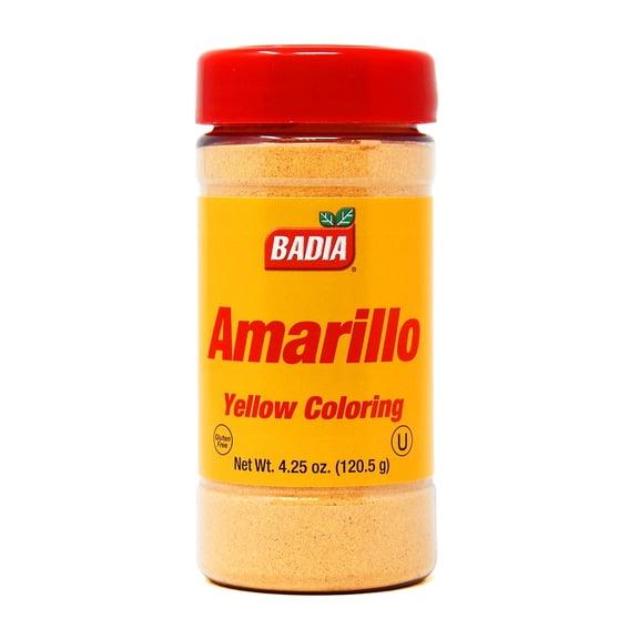 badia economy size yellow coloring/amarillo 4.25 Oz.Pack Of 6