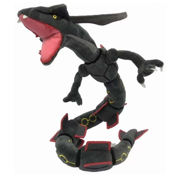 Anime Black Shiny Rayquaza 30 Plush Toy Dragon Stuffed Animal Soft Doll