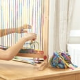 thumbnail image 6 of Melissa & Doug Wooden Multi-Craft Weaving Loom: Extra-Large Frame (22.75 x 16.5 inches), 6 of 10