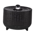 thumbnail image 3 of Difusor de aceite esencial con efecto de llama, humidificador de aire con luz colorida, tanque de agua silencioso de 110V, 300ml, para el hogar,, 3 of 9