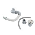 thumbnail image 4 of Kitchen Sink Drain Pipe Kit,Stainless Steel Sink Drain Sink Drain Assembly Kitchen Sink Drain Basket Kit Dependable Performance, 4 of 6
