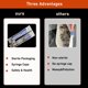 thumbnail image 5 of Dispensador oral de jeringas BSewenerte de 1 ml con tapones, 100 unidades individuales, 5 of 8