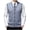 Light Blue, variant on WREESH Fashion Vest Sleeveless Cardigan Men's Casual Solid Color Sleeveless Four Seasons Wool Knitted Cardigan Sweater Gray