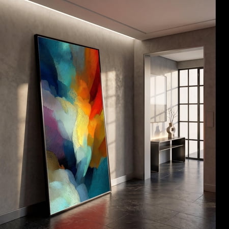 Vibrant Abstract Art Art Multicolor Modern Wall