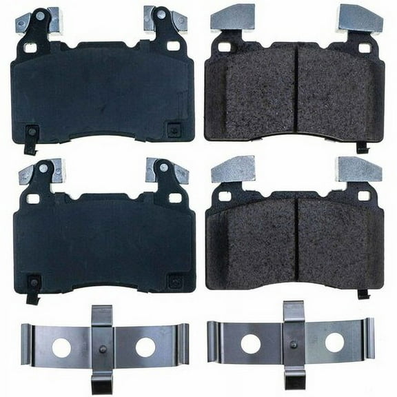 PowerStop 17-1474A Disc Brake Pad Set Cadillac, Chevrolet, Tesla Disc Brake Pad Set - Front
