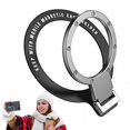 thumbnail image 5 of Poignées de Bague de Téléphone Support Kickstand Gym Support de Bague de Doigt Boucle Arrière Sangle Rotative Collante pour Téléphone Intelligent Violet, 5 of 5