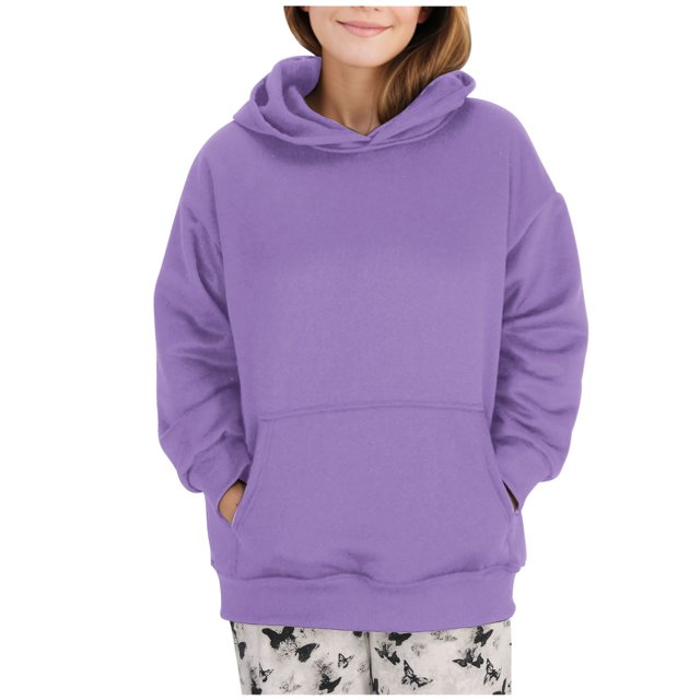 Timegard Oversized Hoodies for Women Drop Shoulder Sweatshirts Loose Comfy Pullover with Pockets Fall Winter