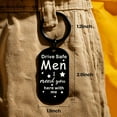 thumbnail image 2 of Stocking Stuffers for Men, Drive Safe Keychain, Christmas Gifts for Men Keychain, Father's Day Gifts for Husband from Wife, Birthday Anniversary Retirement Valentines Day Presents for Him Husband, 2 of 7