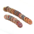 thumbnail image 4 of Wooden Buttons, Buttons Round Clothes Buttons Decorative Buttons For Crafts, Vintage Buttons, Buttons With 2 Holes 25mm For DIY Sewing For Craft Decorative, 4 of 8