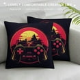 thumbnail image 3 of GOSMITH  Red Signs Board Do Not Disturb Throw Pillow Cases Vintage Cushion Covers Gamer at Work with Gamepad Decorative Home Sofa Standard Pillow Shams, 3 of 5