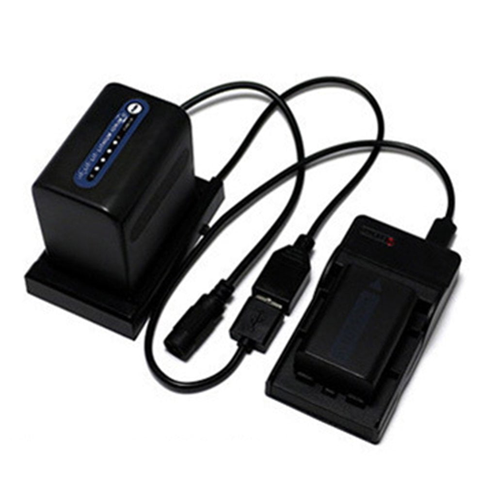 Portable Size High power Battery Charger LCD Camera Battery charger for