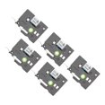 thumbnail image 2 of 5Pcs Label Maker Tape 9mm Laminated Waterproof Colorfast Multi Purpose Labeler Tape for PT D210 PT D200 PT H110 PT D400 Gold On Black Bze 324, 2 of 5