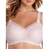 Playtex 18 Hour Gorgeous Lift Wirefree Bra COLOR Vintage Pink/Mother Of Pearl SIZE 44C