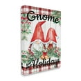 thumbnail image 3 of Stupell Industries Gnome For The Holidays Plaid Graphic Art Gallery Wrapped Canvas Print Wall Art, Design by Kim Allen, 3 of 7