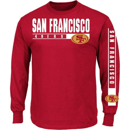 NFL Big Men's San Francisco 49Ers Long Sleeve Tee - Walmart.com