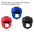 thumbnail image 4 of Casco Protector de Boxeo Naiovety Negro Ajuste Cómodo Absorbe Humedad, 4 of 6