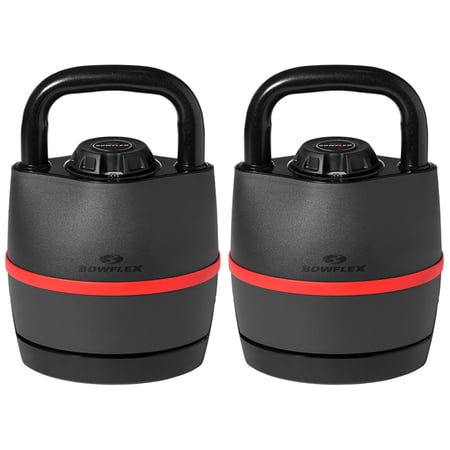 Bowflex 100790 SelectTech 840 Kettlebell Adjusts from 8 - 40 lbs 2 Pack