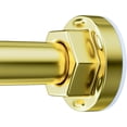 thumbnail image 1 of Shower Curtain Rod 27-79 Inches, Adjustable Tension Shower Rod No Drilling, No Slip, Spring Tension Curtain Rod for Bathroom Kitchen Closet Windows - Glod, 1 of 8
